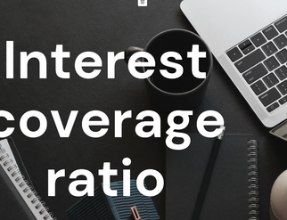 Interest coverage ratio