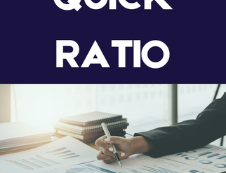 quick ratio